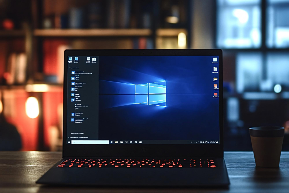 Computador portátil con windows 11